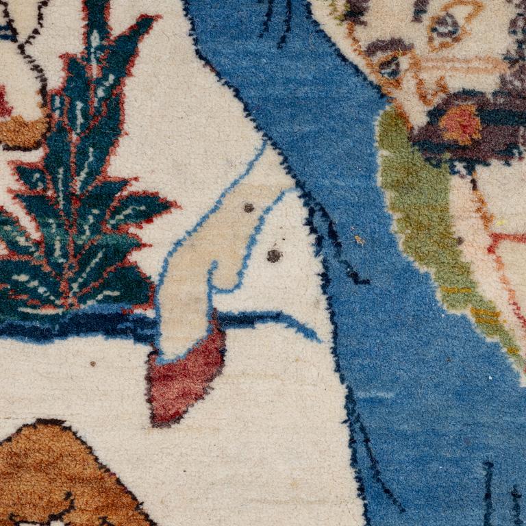 Matta, Old Isfahan, centra persien, ca 168 x 108 cm.