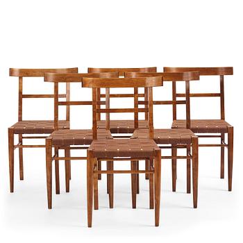 281. Gunnar Asplund, stolar, sex stycken, Nordiska Kompaniet, ca 1926-28, för Stockholms stadsbibliotek.