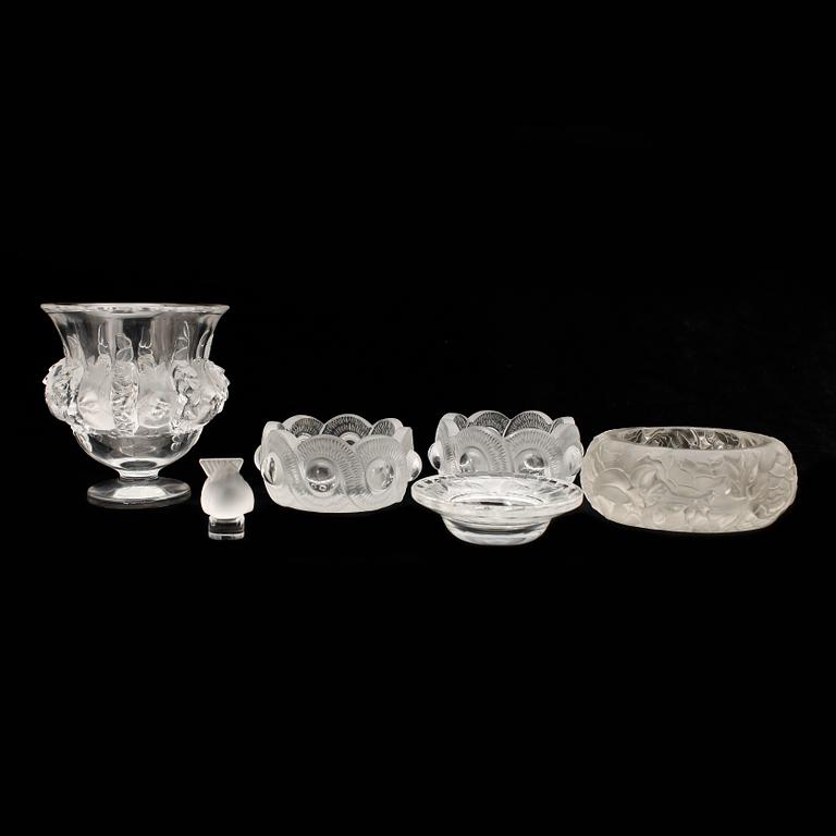 PARTI GLAS, 6 delar, Lalique.