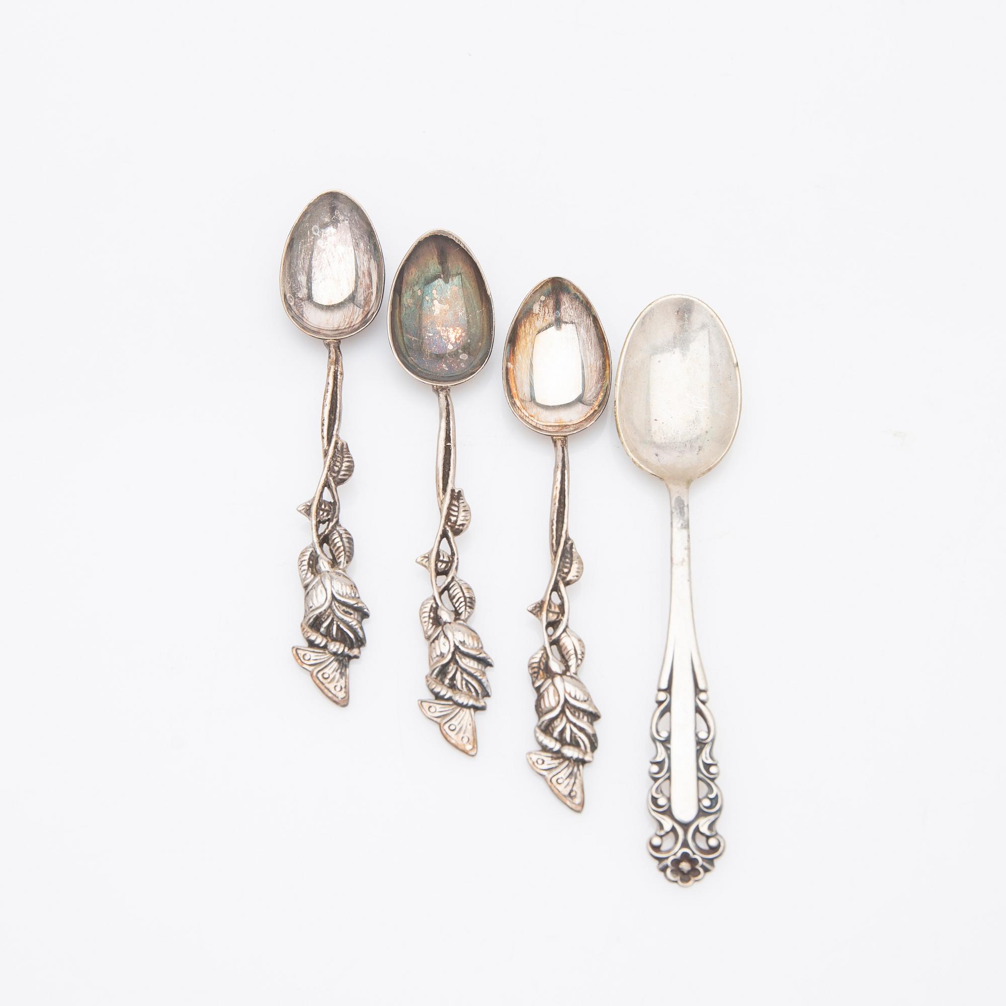 Parti silver, 18 delar, 1900-tal.