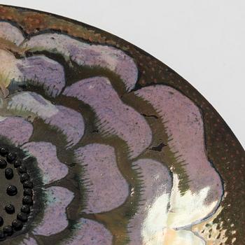 Birger Kaipiainen, dekorationsfat, keramik, signed Kaipiainen, Arabia.