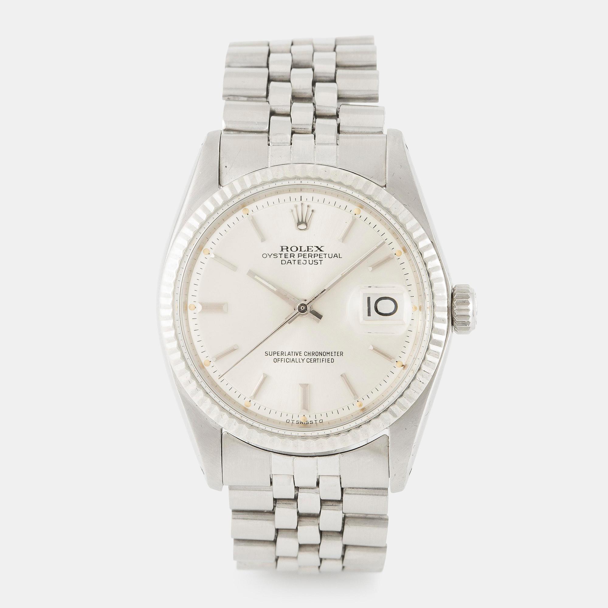 Rolex, Datejust, "Pie-Pan", "Sigma Dial", ca 1974.