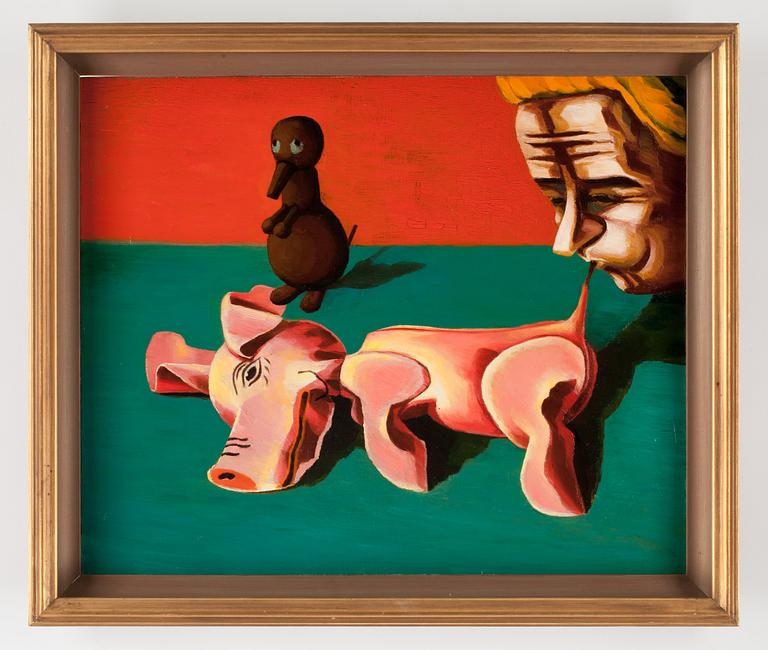 Gunnar Löberg, "Stilleben och huvud".