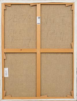 JETTE RANNING, Olja på duk, a tergo signerad o daterad Paris, 91.