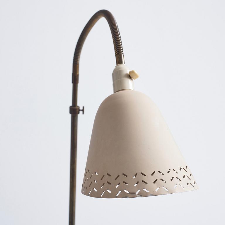 Arne Jacobsen, a "Bellevue AJ7",floor lamp, Denmark 1930-40s.