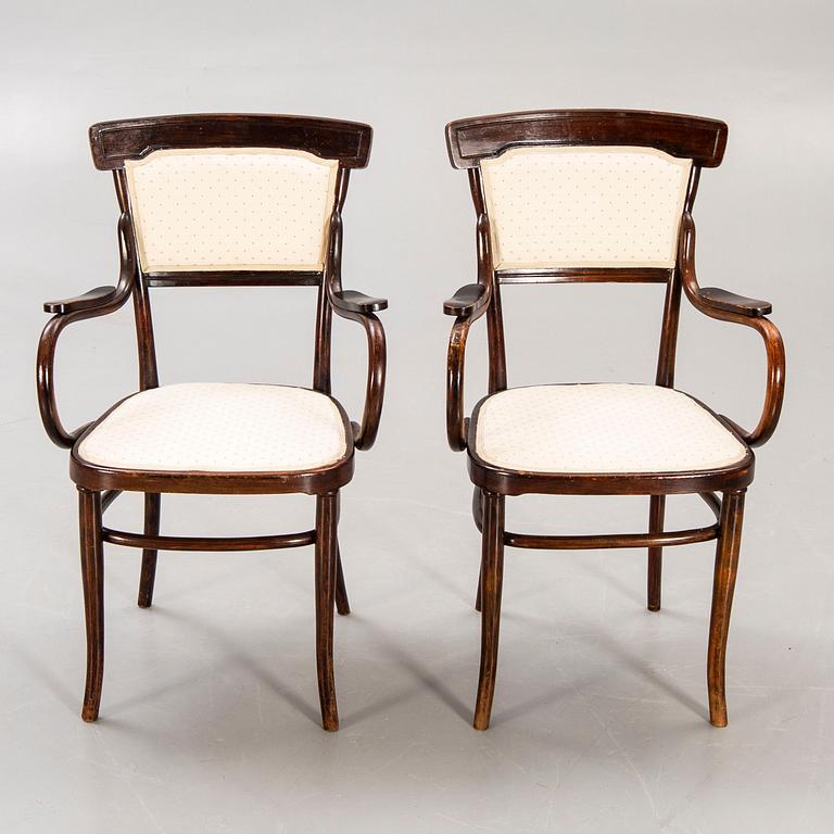 Jacob & Josef Kohn, Armchairs, a pair, Vienna early 20th century.