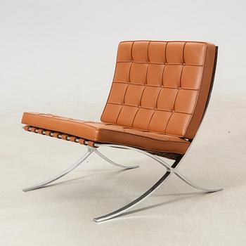 Ludwig Mies van der Rohe, fåtölj, "Barcelona", Knoll Studio.
