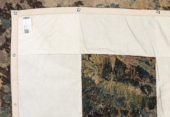 A flemish 'verdur' tapestry, c. 282 x 321 cm, 18 th century.