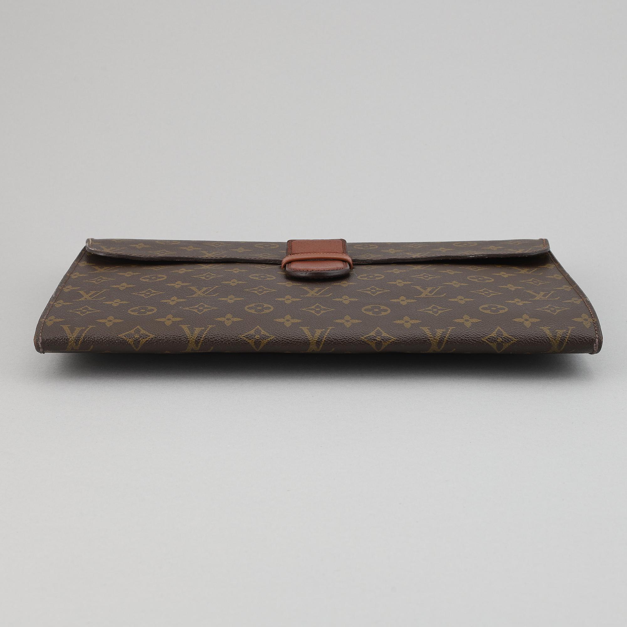 Louis Vuitton, a monogram canvas 'Documents' briefcase.