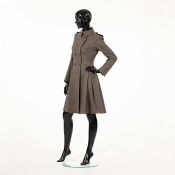 PAUL SMITH, a green wool coat.