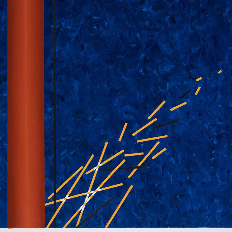 KARL MOMEN, olja på duk, signerad och daterad -89 a tergo.