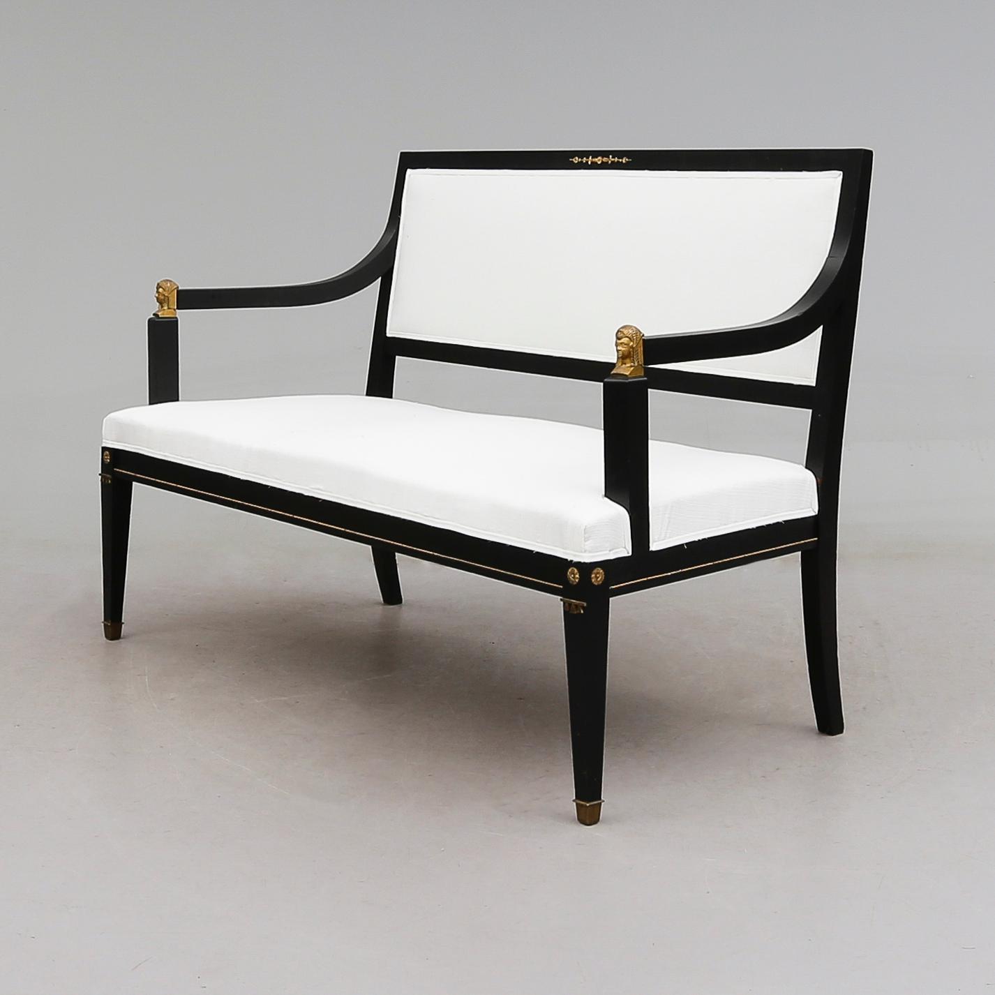 SOFFA, empirestil, 1900-talets första hälft.