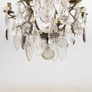 Chandelier Rococo style first half of the 20th century.