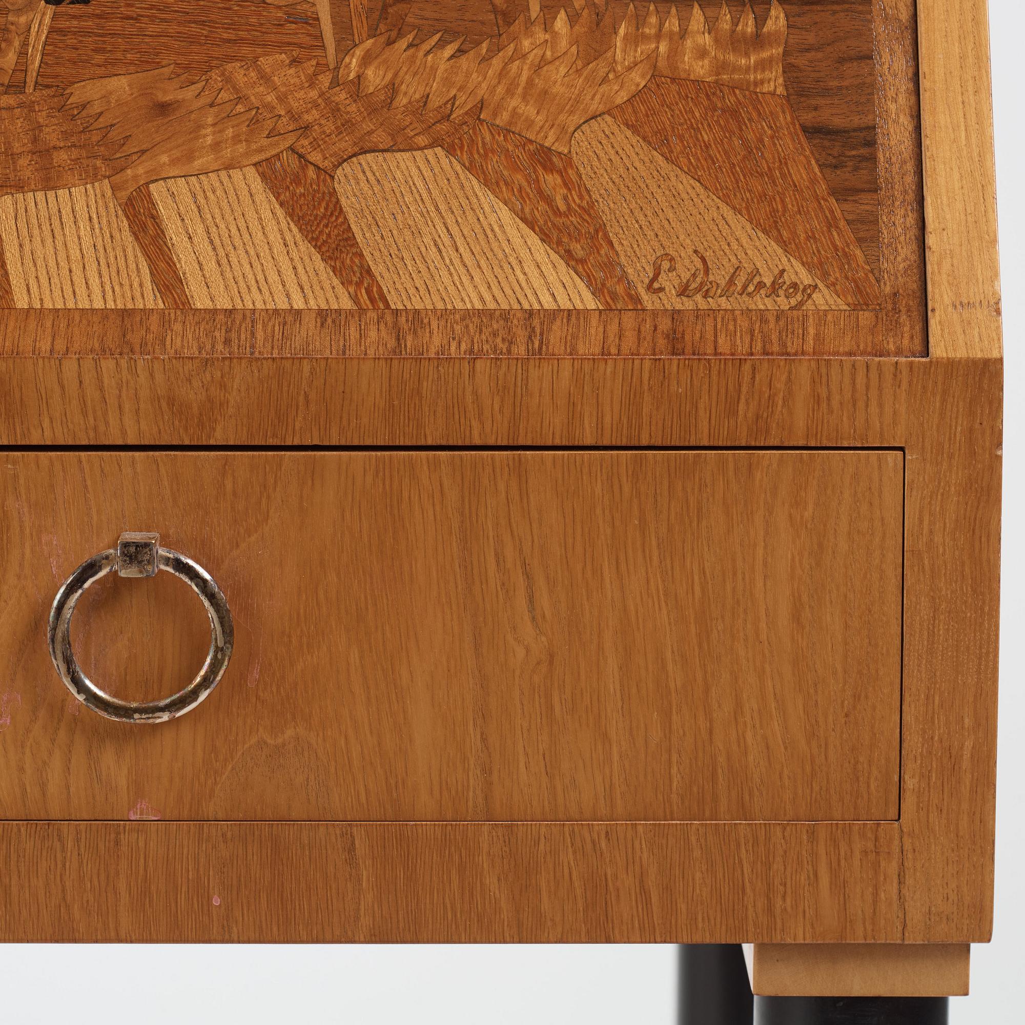 Ewald Dahlskog, a Swedish Grace secretaire, Svenska möbelfabrikerna, Bodafors 1930s.