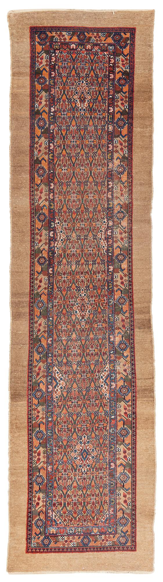 An antique Sarab runner, ca 360 x 94 cm.