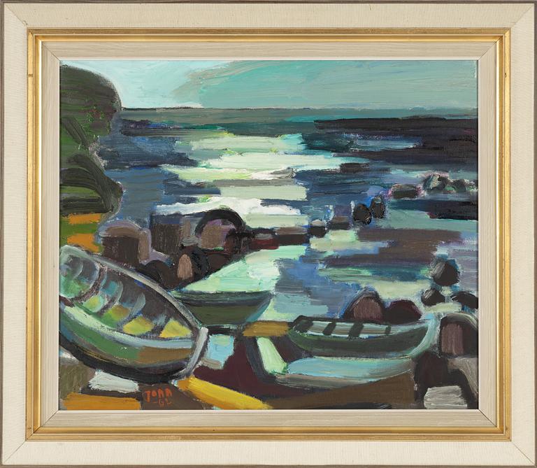 Gunnar Jonn, olja på duk, signerad och daterad -62.