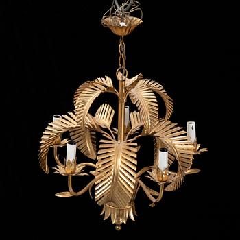 A late 20th century ceiling light, probably Italy.