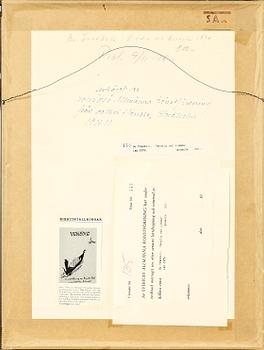 BO TRANKELL, blandteknik, sign.