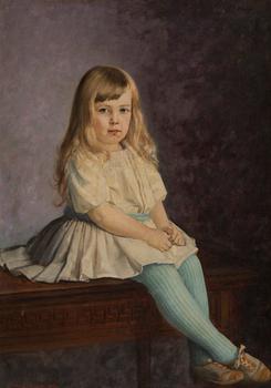 Arvid Liljelund, Flickporträtt.