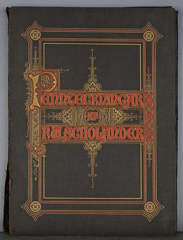 FREDRIK WILHELM SCHOLANDER, mapp med 24 grafiska blad, fösta och andra samlingen.