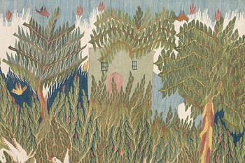 Ramses Wissa Wassef, Vävnad, gobelängteknik, Harania, Egypten, ca 64 x 42 cm.