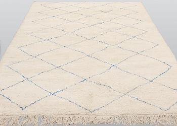 A moroccan carpet, ca 345 x 240 cm.