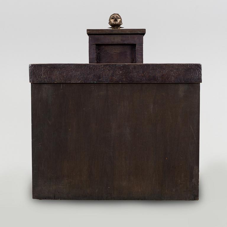 LISS ERIKSSON, a bronze sculpture "Foire du Trone", signed and numbered I/V, fonderi Godard Paris.