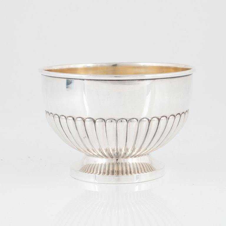 ASwedish silver bowl, mark of GAB, Stockholm 1901.