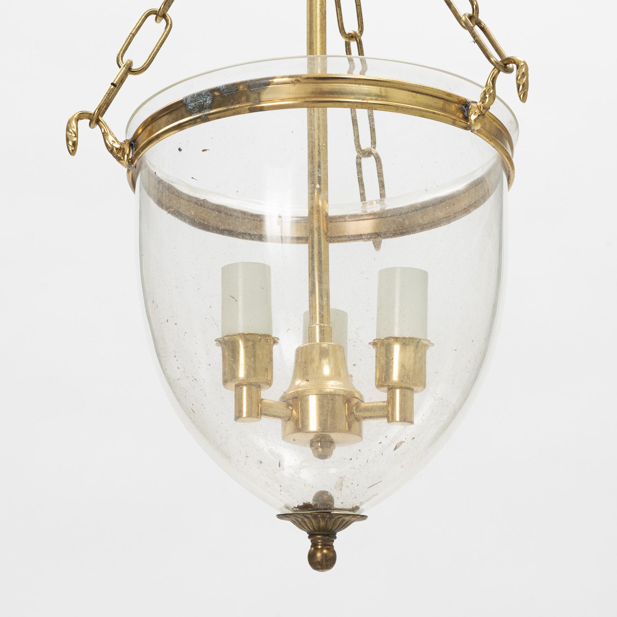 Taklyktor, ett par, 1900-talets andra hälft.