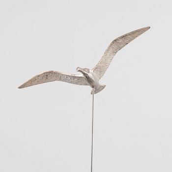 Rey Urban, two sterling silver birds, Stockholm 1995-2007.