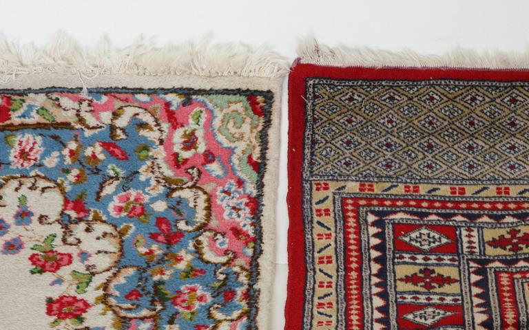 MATTOR, 2 st, orientaliska. 181 x 127 resp 151 x 90.