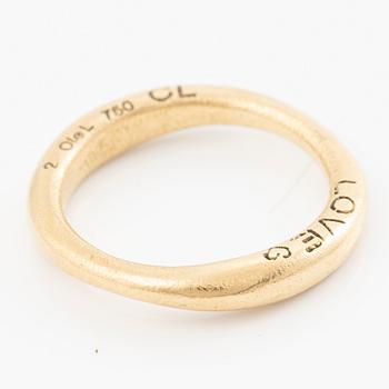 Ole Lynggaard, Charlotte Lynggaard, ring, “Love No. 2”, 18K gold.