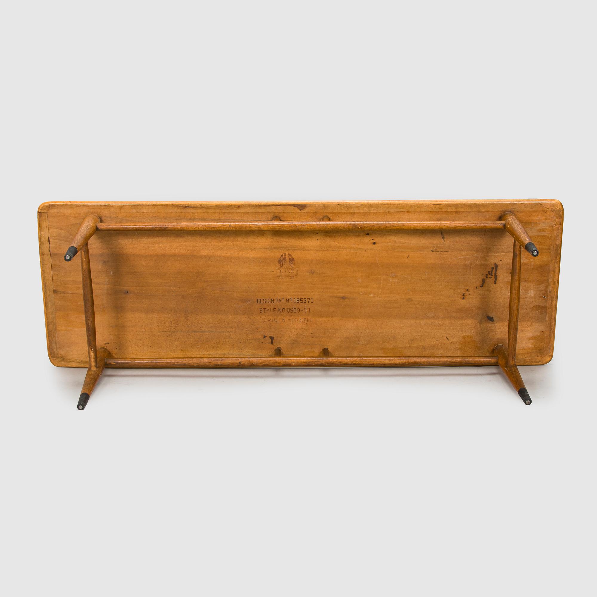 Soffbord, Lane Furniture, USA 1950-tal.