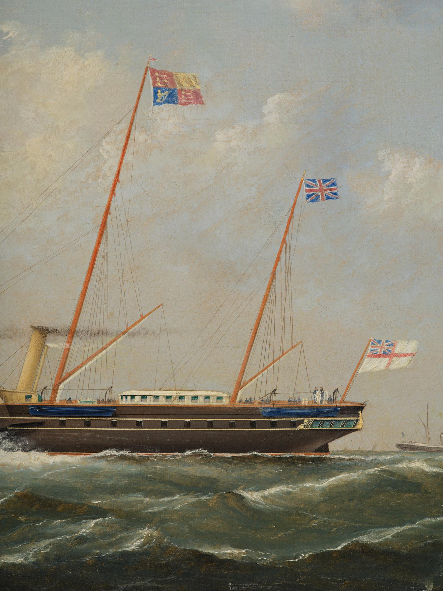 George Mears, English royal yacht "Victoria & Albert II".