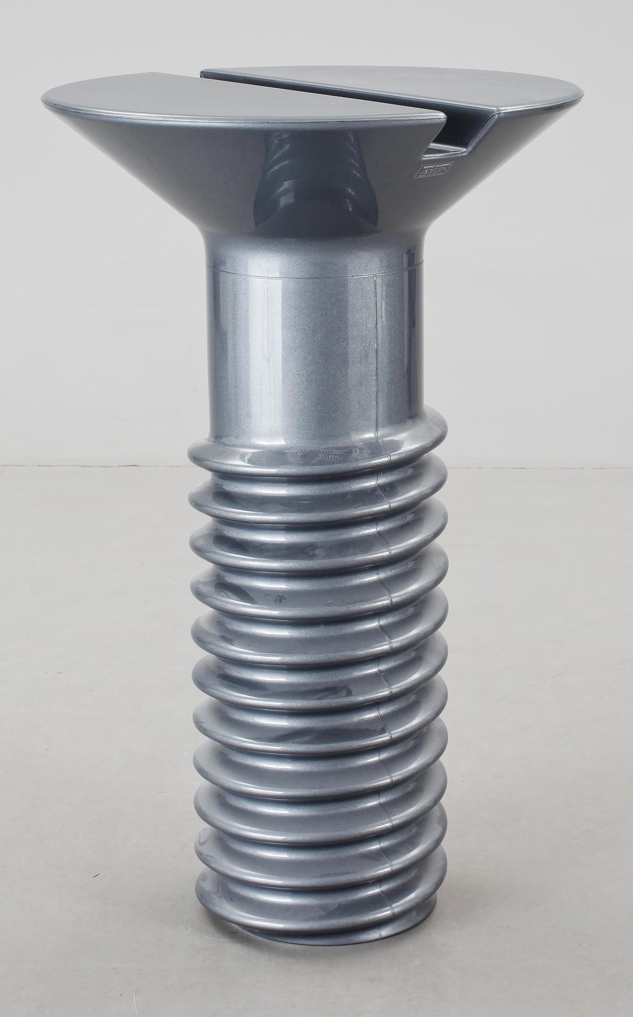 BORD, glasfiber, "Screw Table", Eero Aarnio, Adelta, Finland 2000-tal.
