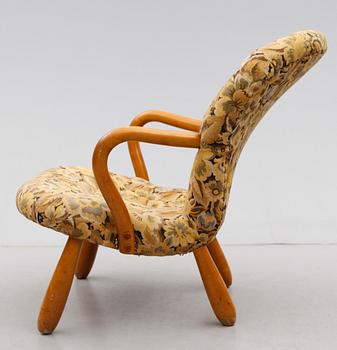 FÅTÖLJ, tillskriven Philip Arctander, sannolikt Sune Johanssons Möbelfabrik, Nässjö, 1950-tal.