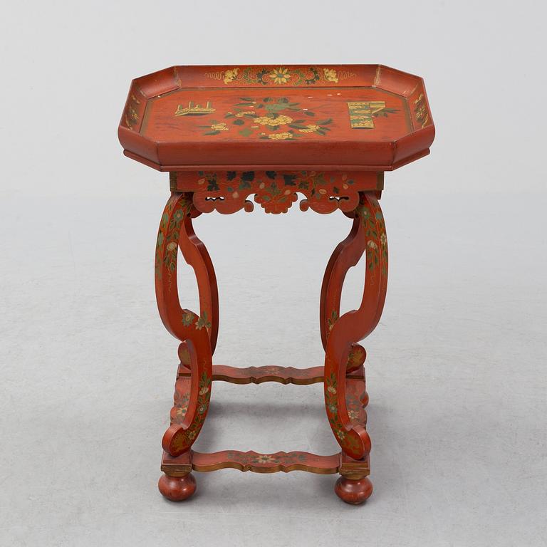 A chinoiserie table, 20th Century.
