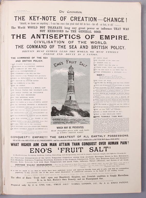 BOK, "Coronation King Edward VII", London 1902.