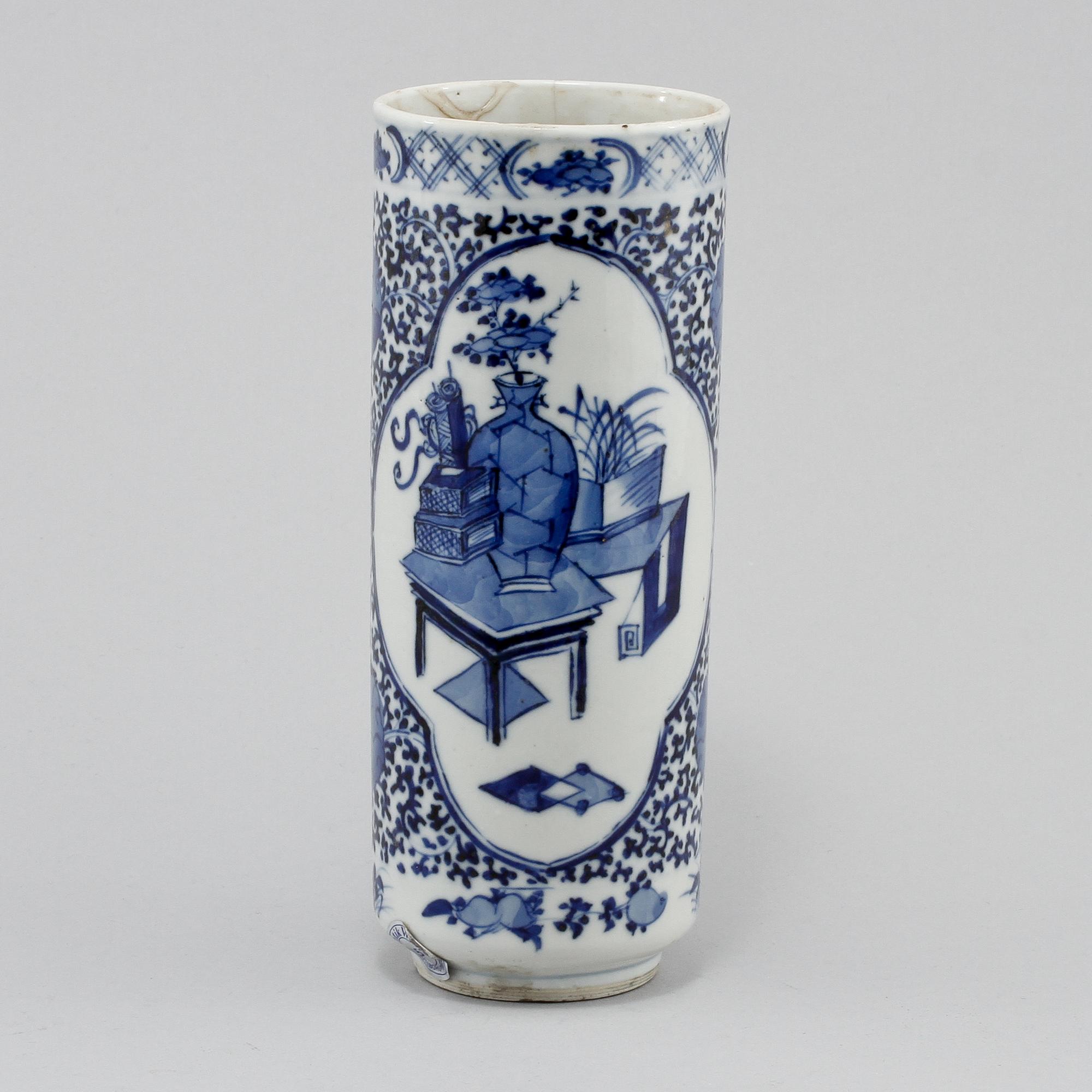 VAS, porslin, Kina, 1800-tal.