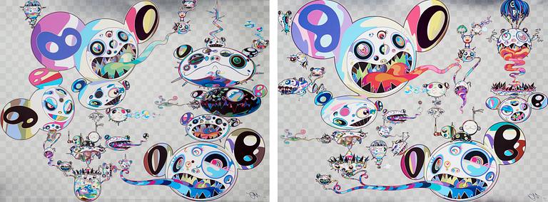 "Another Dimension Brushing Against Your Hand" & "Hands Clasped".