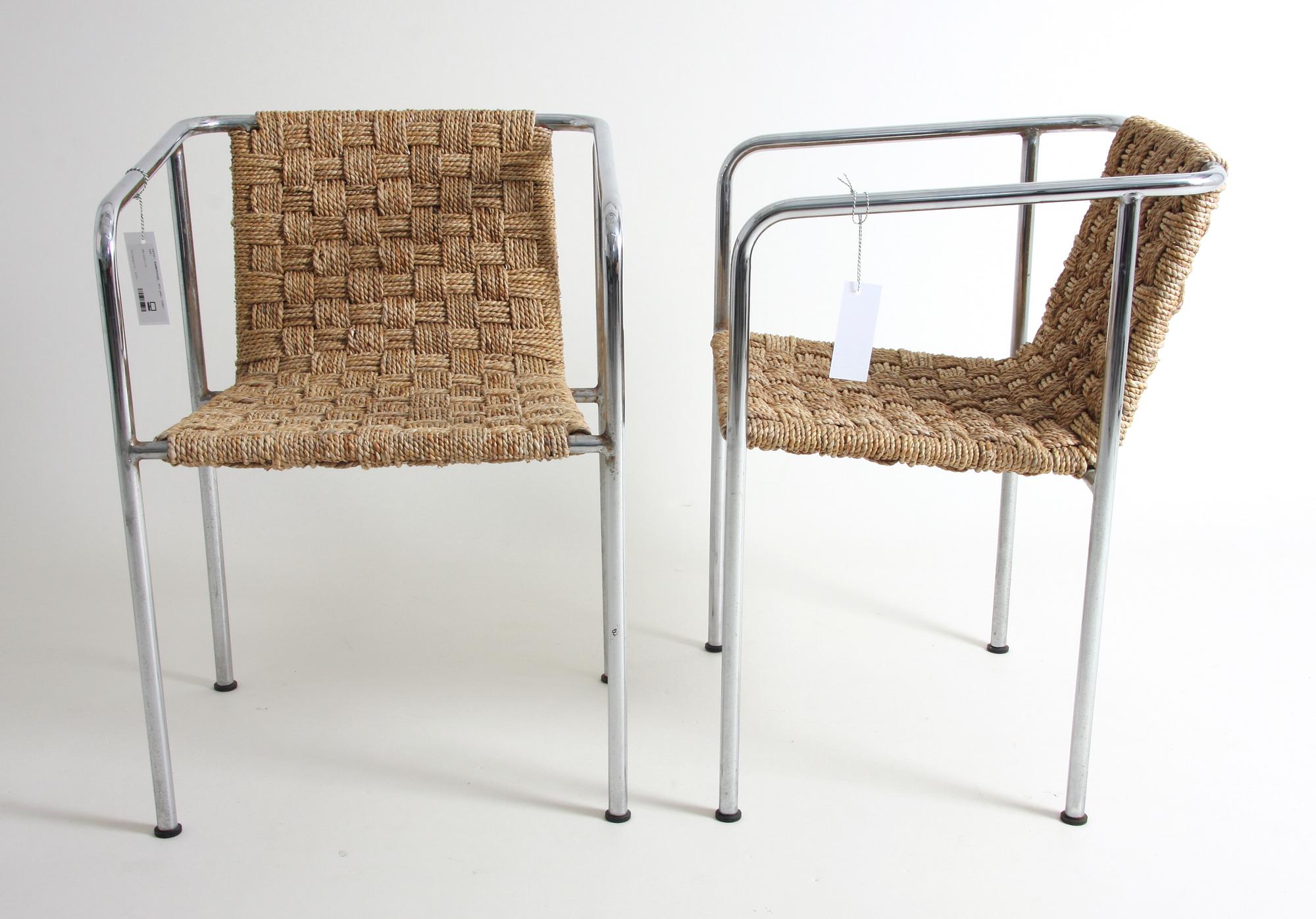 KARMSTOLAR, ett par, 1900-tal.