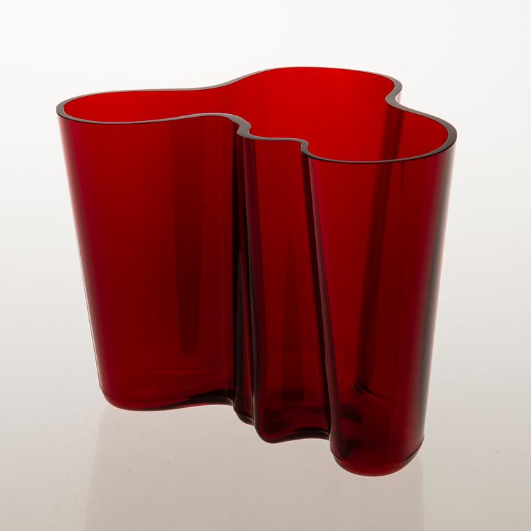 A 'Savoy' glass vase, signed "Alvar Aalto Iittala 138/400 1990.