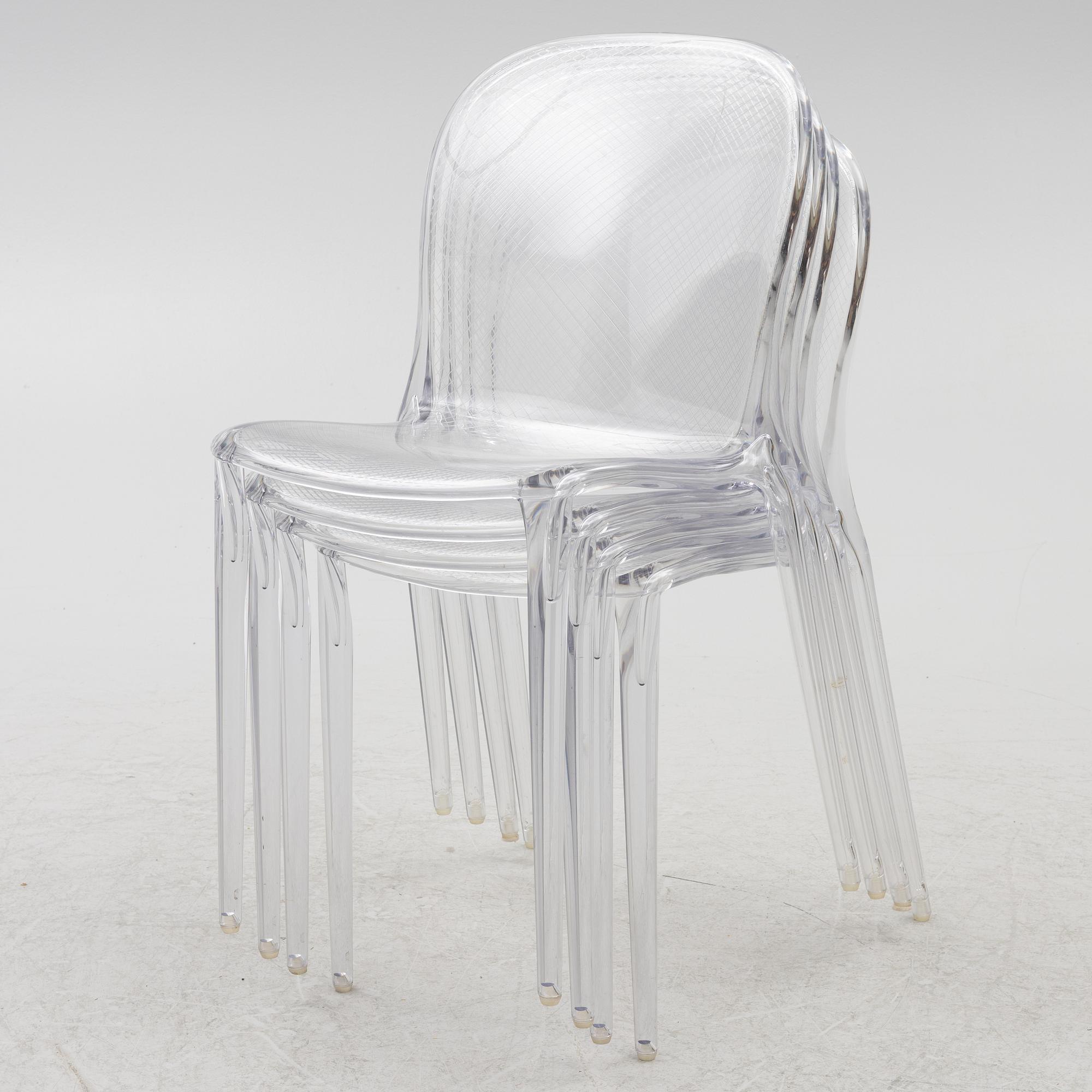Patrick Jouin, stolar, 9 st, "Thalya", Kartell.