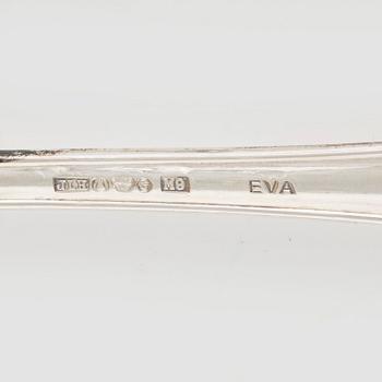 A silver cutley set, 20 pieces, mark of Mema (Eskilstuna) och JLH (Lund) 1962-1989.