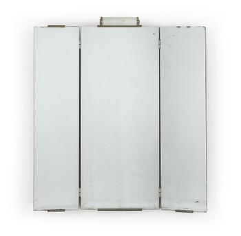 SPEGEL med BELYSNING, funkis, 1930/40-tal.