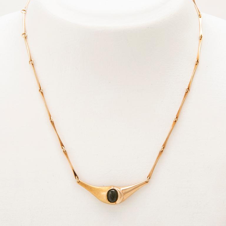 Poul Havgaard necklace in 14K gold, Lapponia.