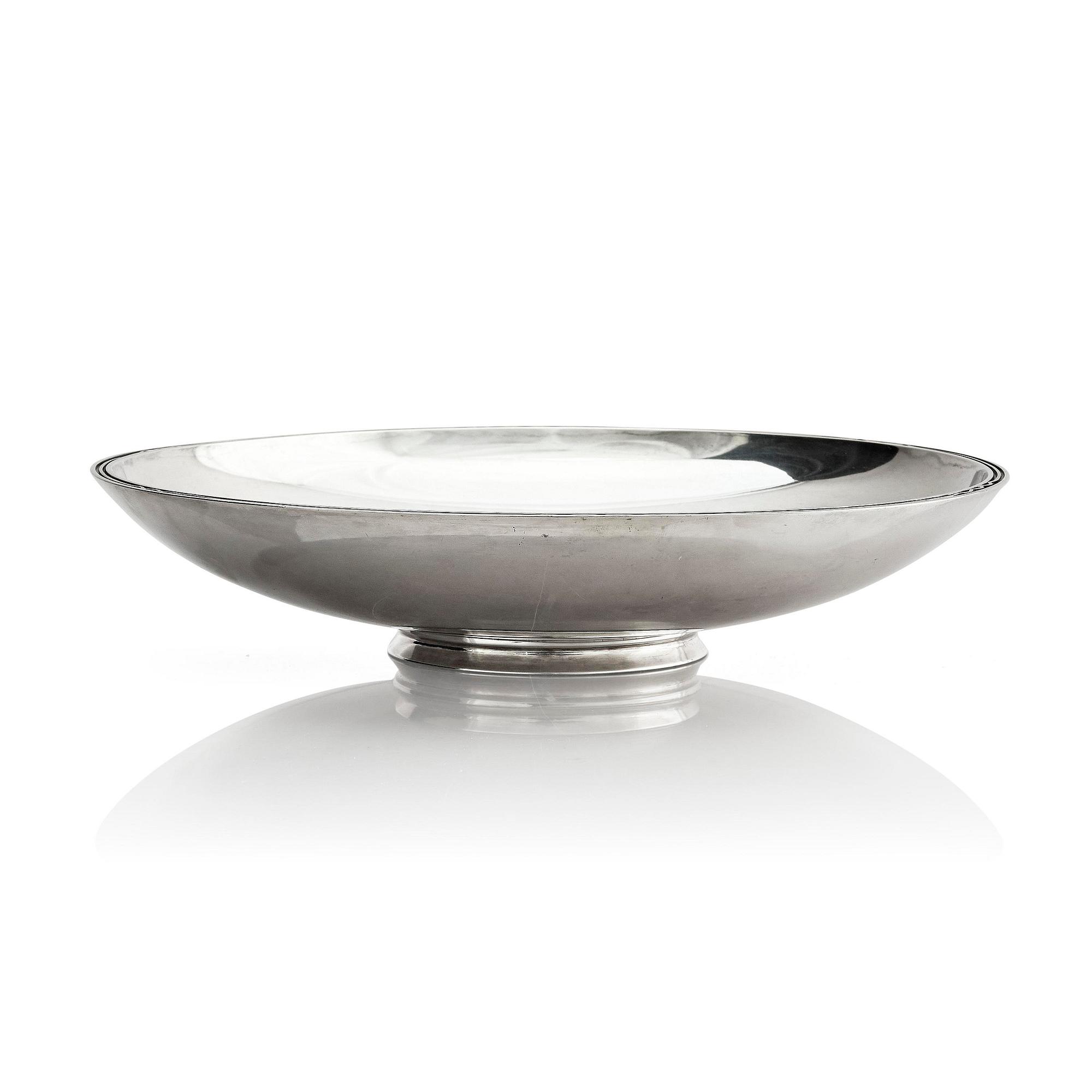 Helge Lindgren, a sterling silver bowl, Stockholm, Sweden 1952.