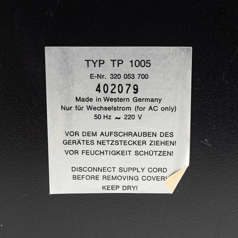 A Telefunken TP 1005 VCR.