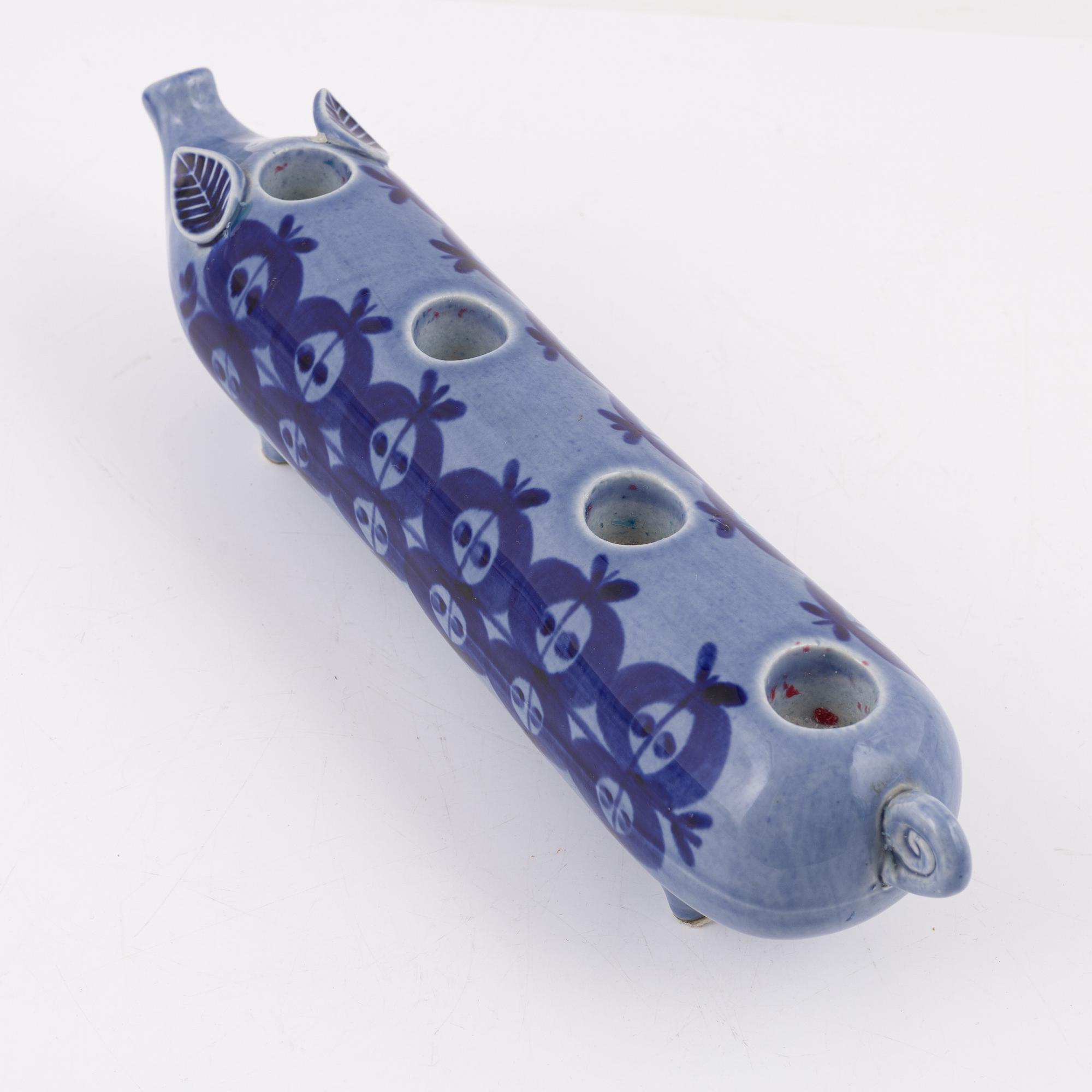 Lisa Larson, a stoneware candle holder from Gustavsberg.