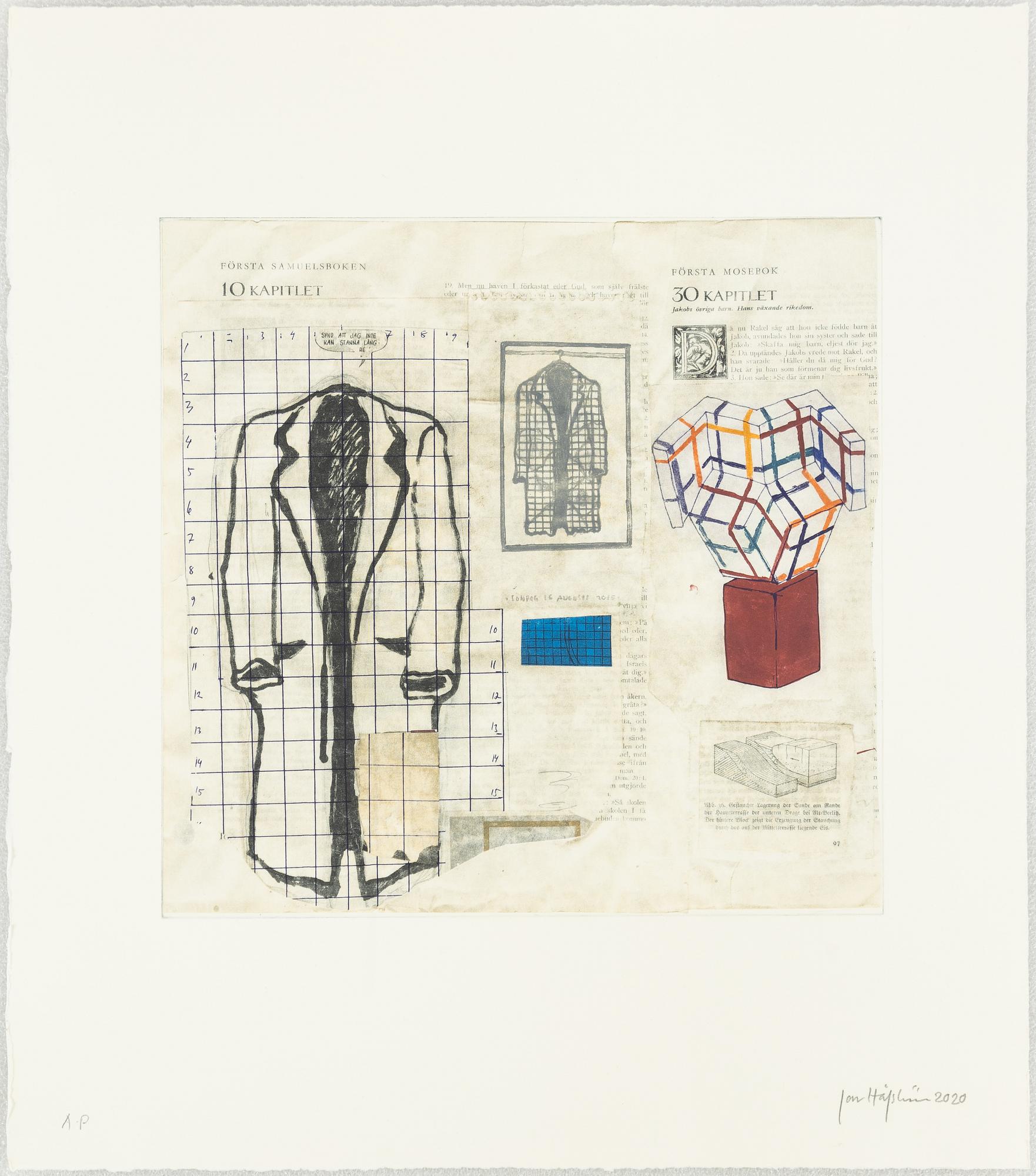 Jan Håfström,  "Material från Arkivet I".